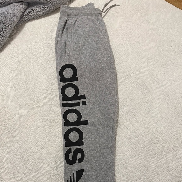 Adidas Grey Sweatpants - Picture 2 of 4